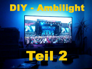 Ambilight Hardware montieren